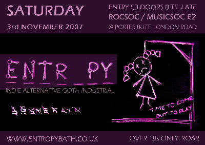 Entropy flier by Dave